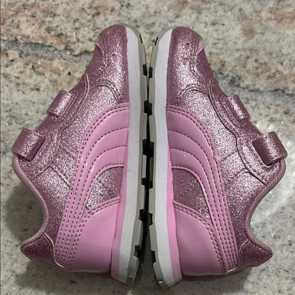 Puma Sparkly Pink Toddler Shoes - Picture 5 of 9
